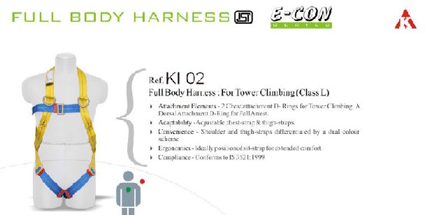 Karam PN18 Ki02 Full Body Harness Safety Belt Chennai